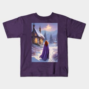 Winter Walk Kids T-Shirt